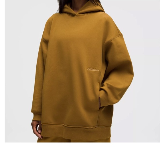 lululemon athletica Tops - lululemon Women's Big Cozy Ultra-Oversized Hoodie Melrose Tan